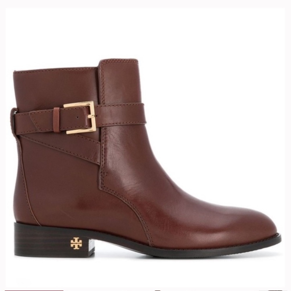 Tory Burch Brook Ankle Bootie-Calf Leather